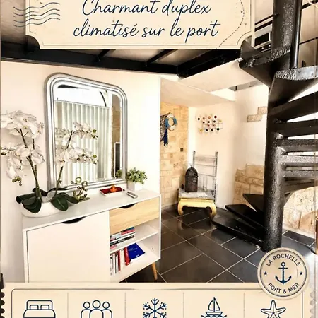 Duplex Climatise Sur Le Port De Apartment La Rochelle (Charente-Maritime)
